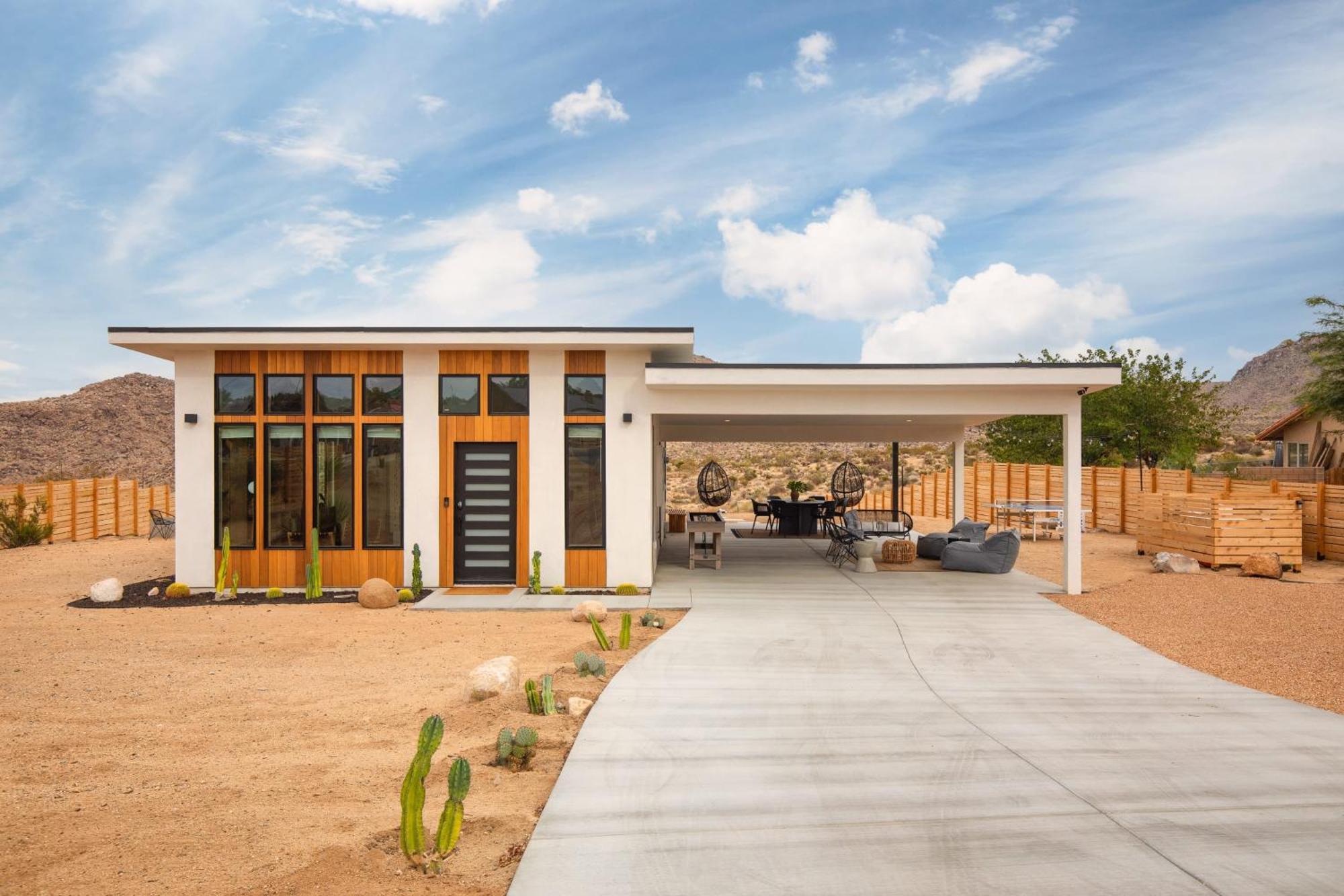 Chicory By Avantstay Modern Desert Retreat W Hot Tub ジョシュア・ツリー エクステリア 写真