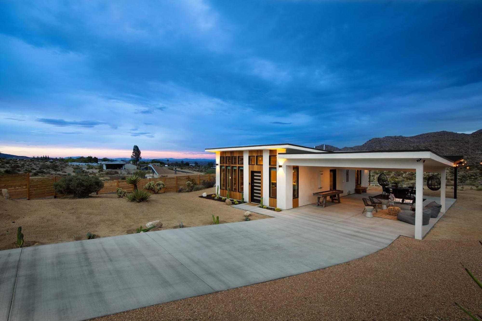 Chicory By Avantstay Modern Desert Retreat W Hot Tub ジョシュア・ツリー エクステリア 写真